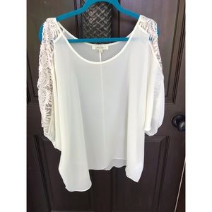 Umgee Plus Size Lace Top